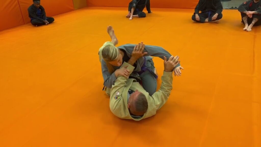 Half Guard: Kimura from Bottom