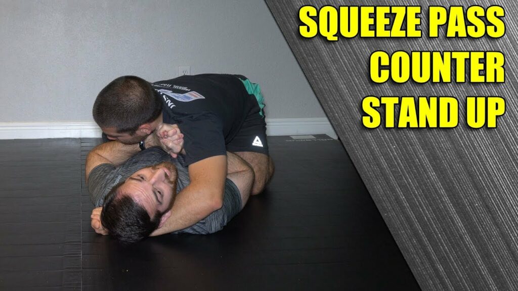 Half Guard Squeeze Pass Counter