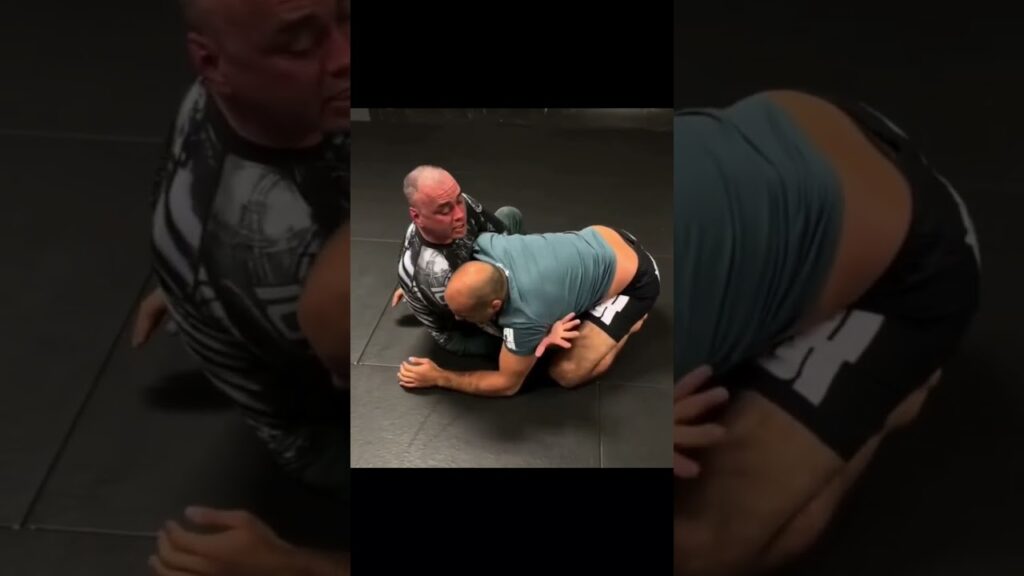 Half Guard to Rubber Guard by Eddie Bravo