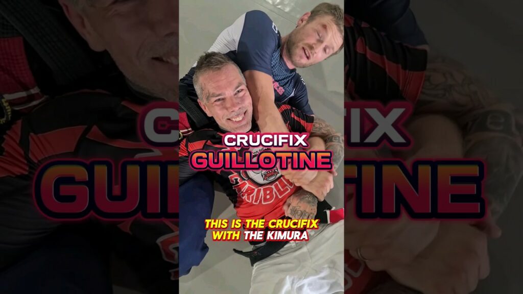 Have you seen this Crucifix to Guillotine?!#bjj #JiuJitsu #bjjstyle #BrazilianJiuJitsu