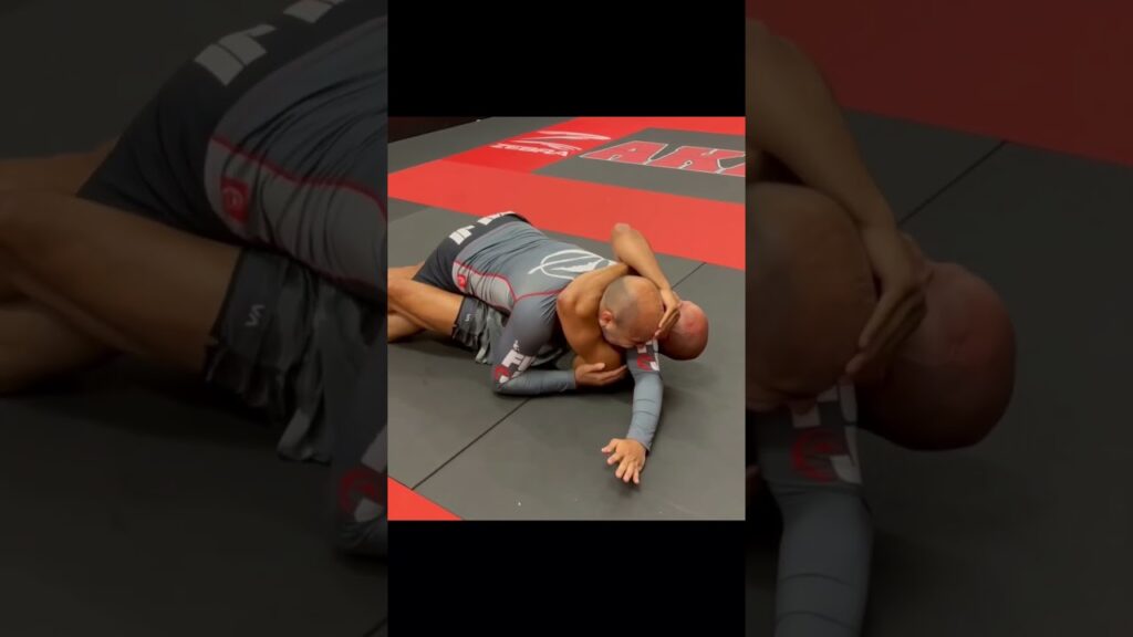 Head and Arm Choke From Bottom Half Guard by Ali Abdelaziz