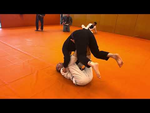 Helicopter Armbar Setup