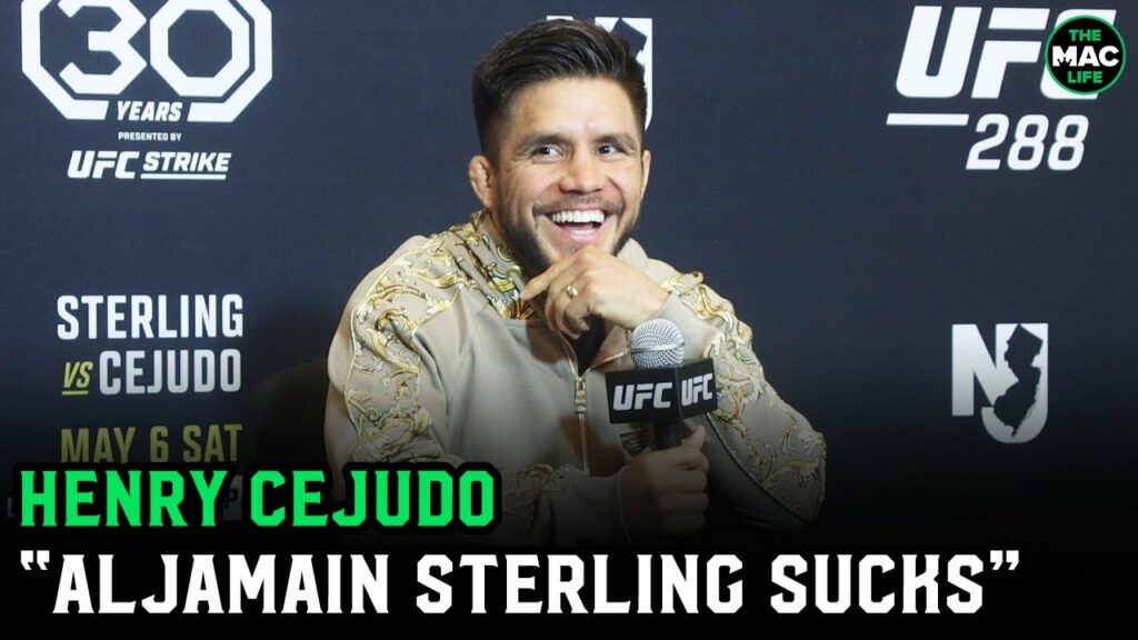 Henry Cejudo: “Aljamain Sterling sucks. Next is Sean O’Malley, and I’m going to hurt that dude”