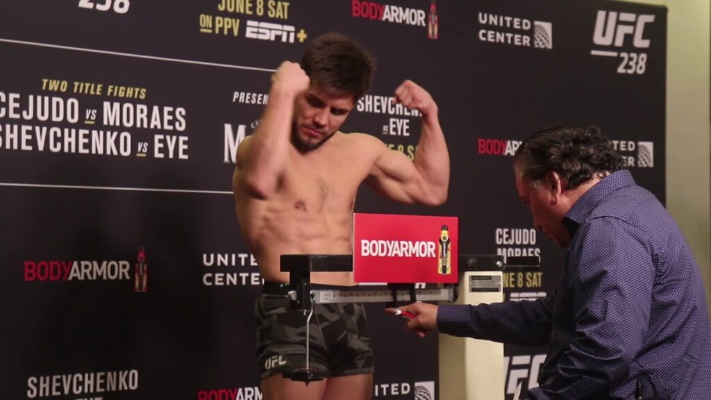 Henry Cejudo and Marlon Moraes make weight for UFC 238 Main Event