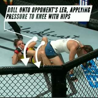 History: First kneebar in the UFC's Womens division.