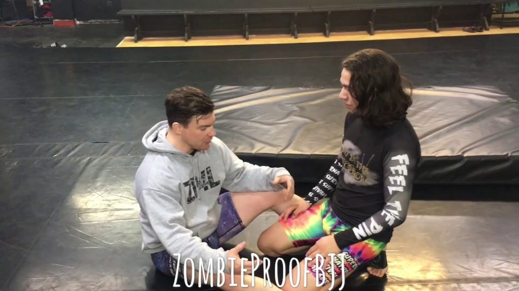 How To Drill Flying Armbars - ZombieProofBJJ (NoGi)