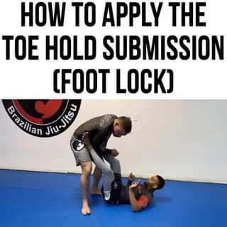 How To Grip For A Toe Hold