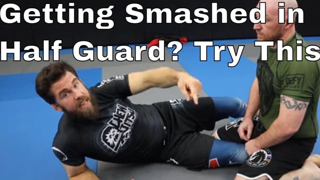 How To Use Lockdown to Escape a Tight Half Guard Smasher in BJJ