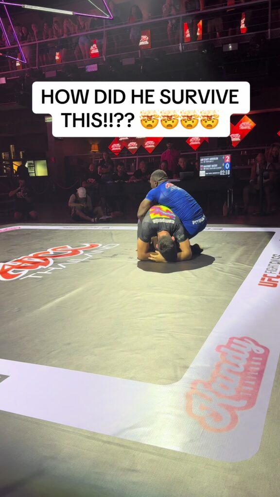 How did he survive this?? Clip from my ADCC super fight today in Thailand