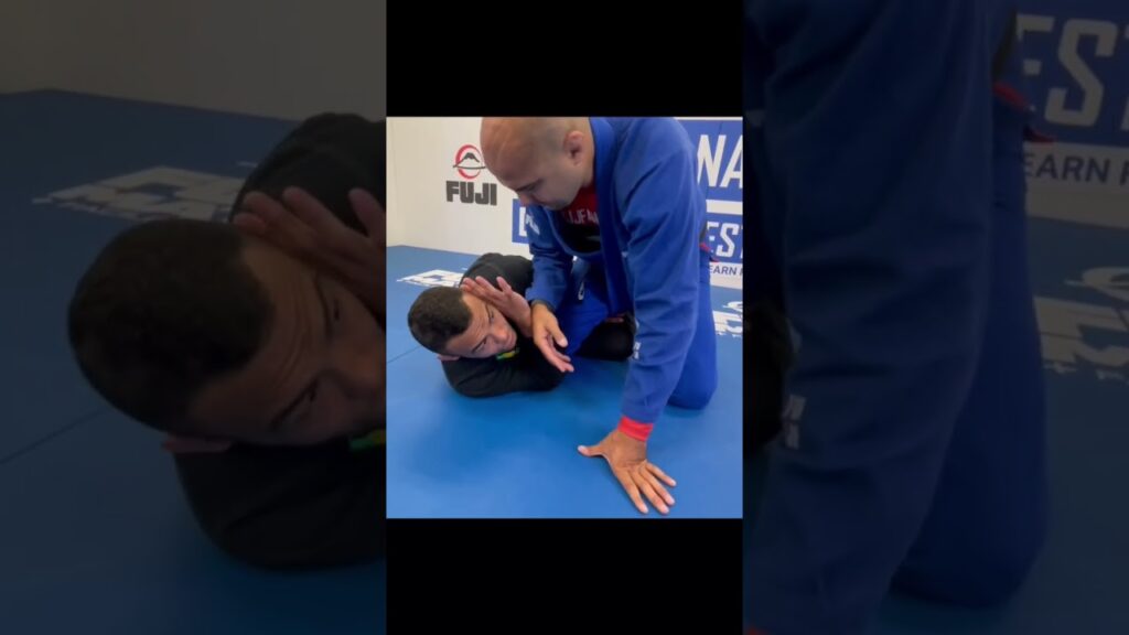 How to Avoid Cross Face in Half Guard by Leonardo Saggioro