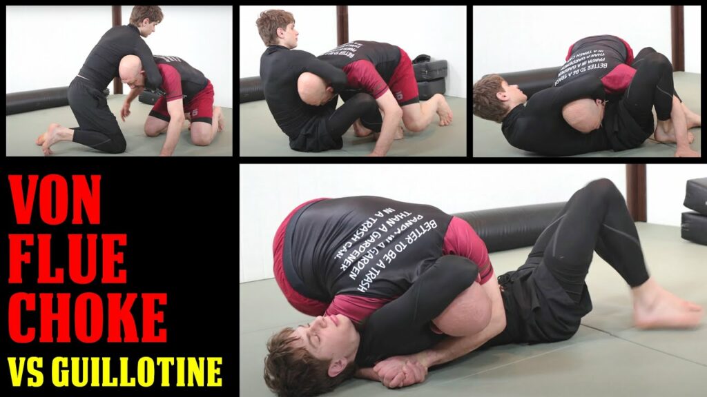 How to Counter the Guillotine Choke with the Von Flue and Super Von Flue Choke