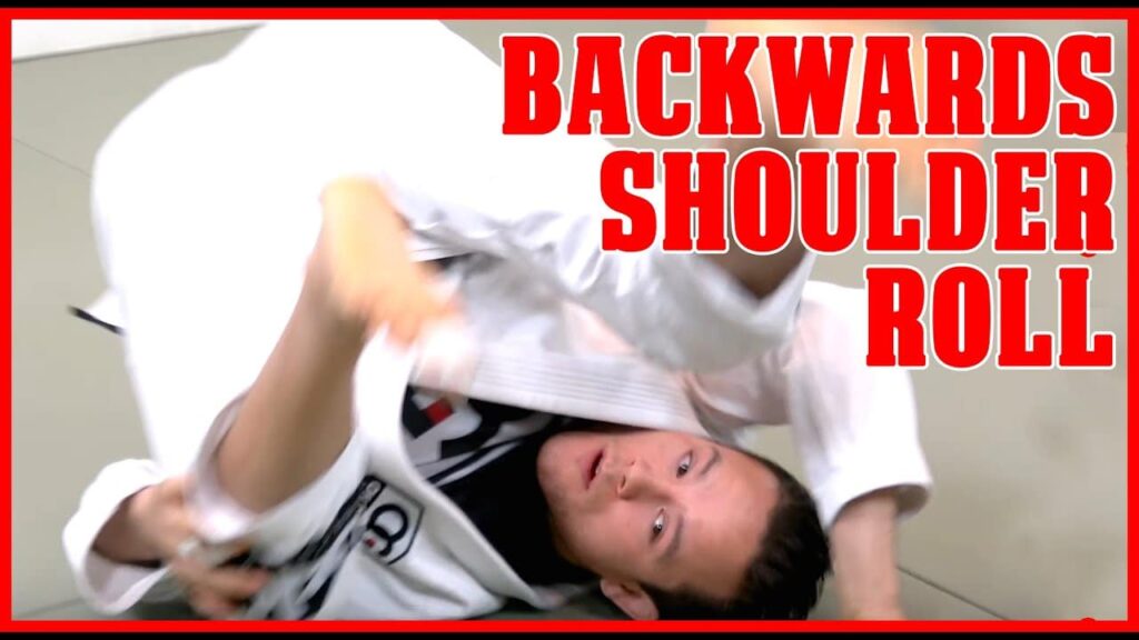 How to Do the Backwards Shoulder Roll Safely in BJJ and Grappling