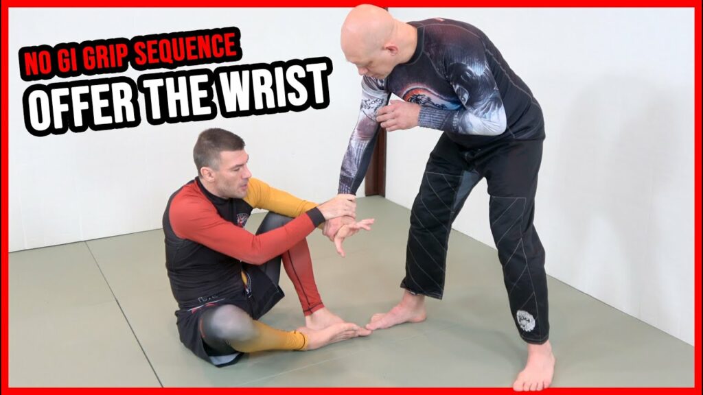 How to Win the Grip Battle with the 'Offer the Wrist' Strategy in No Gi