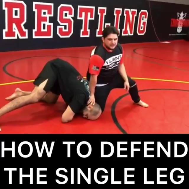 How to defend the single leg