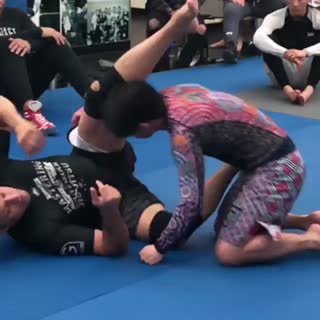 How to do the baseball choke in No Gi->
 Renzo Gracie showing you how its done...