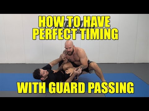 How to get Perfect Timing with your Guard Passing with Kit Dale