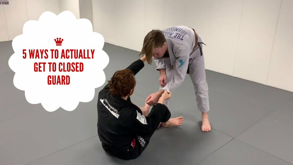 How to get to closed guard (in Modern Jiu Jitsu)