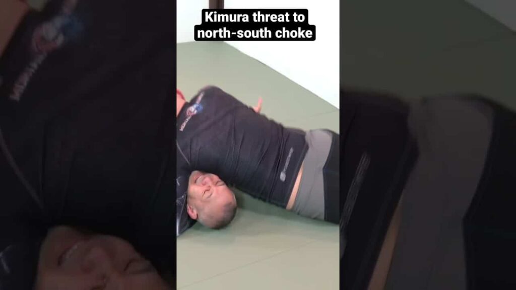 How to use the Kimura to set up the north south choke from side control