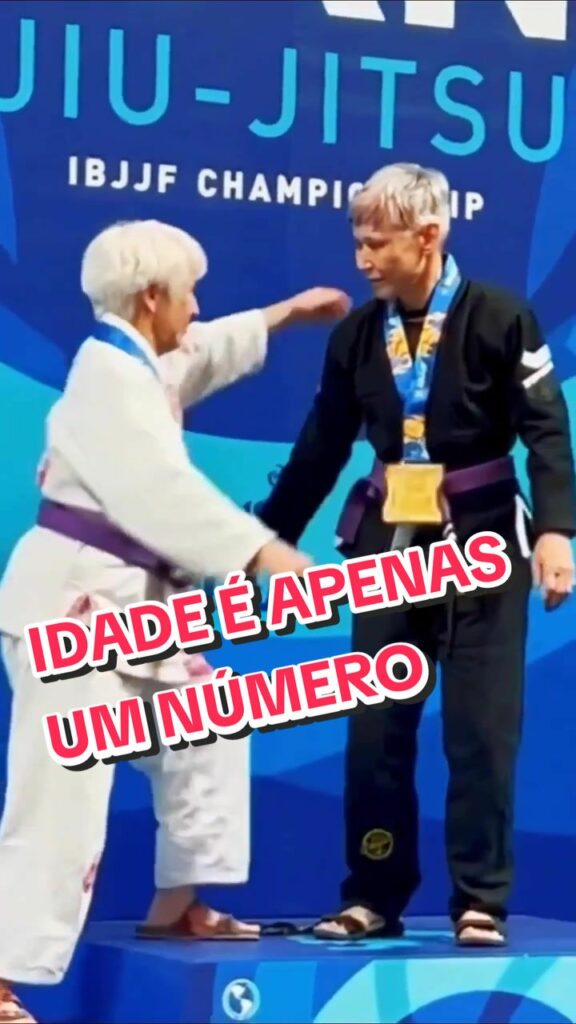 INSPIRAÇÃO!  A atleta  competindo aos 74 anos  -  INSPIRATION! The athlete  Co