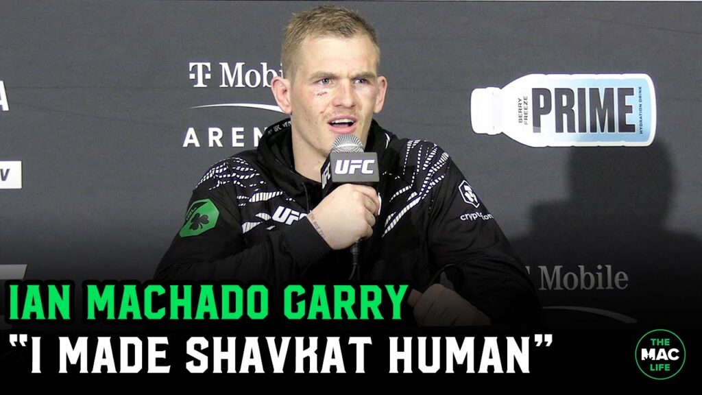 Ian Machado Garry: "I made Shavkat look human" | UFC 310 Post Fight Press Conference