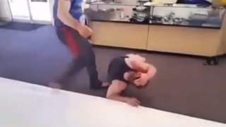 If you think you can walk into a Jiu-Jitsu gym and expect them to act civil once you attack them, you will find out the hard way that all the weight l...