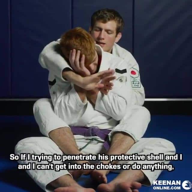 If your opponent is too good at defending your chokes from the back, switch it u...