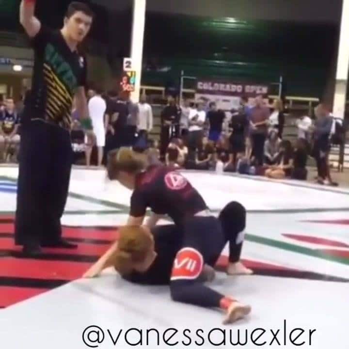 Ignore palm strikes, pass, surf, knee on belly, Armbar  I . credit: @vanessawexl...