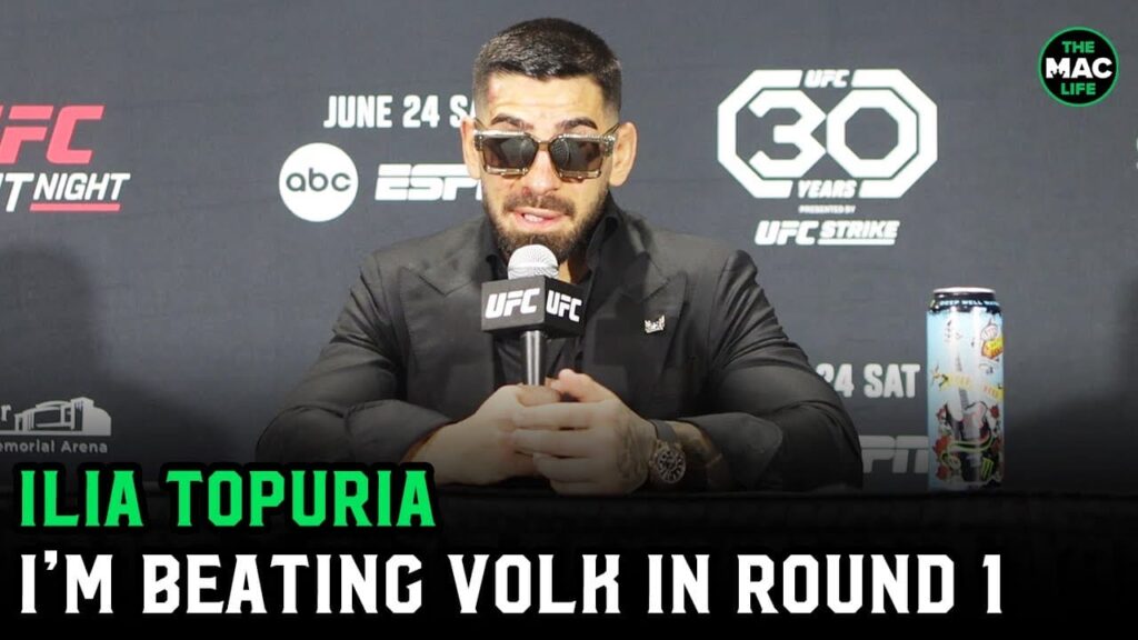 Ilia Topuria: "I will finish Alex Volkanovski in one round"; Down to fight Max Holloway in Spain