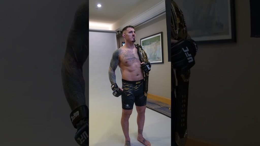 Interim Champ Tom Aspinall is looking ready just in case 👀 #UFC309