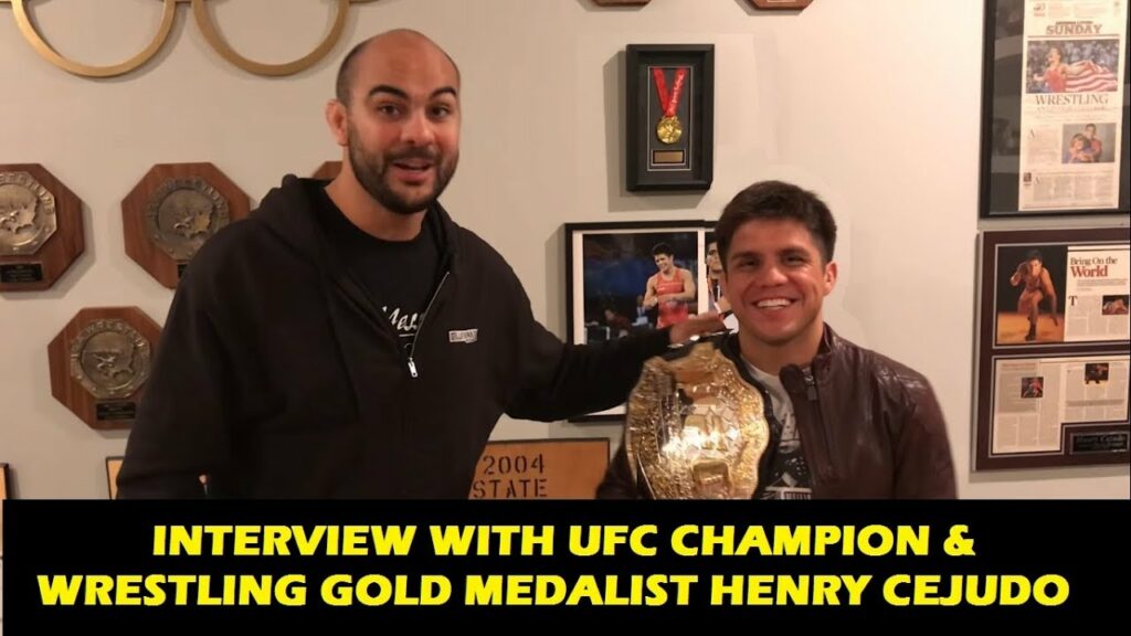 Interview With UFC Champion & Wrestling Gold Medalist Henry Cejudo At His House