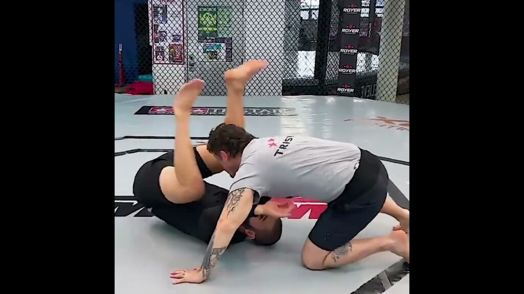 Inverted Knee Shield by Firas Zahabi