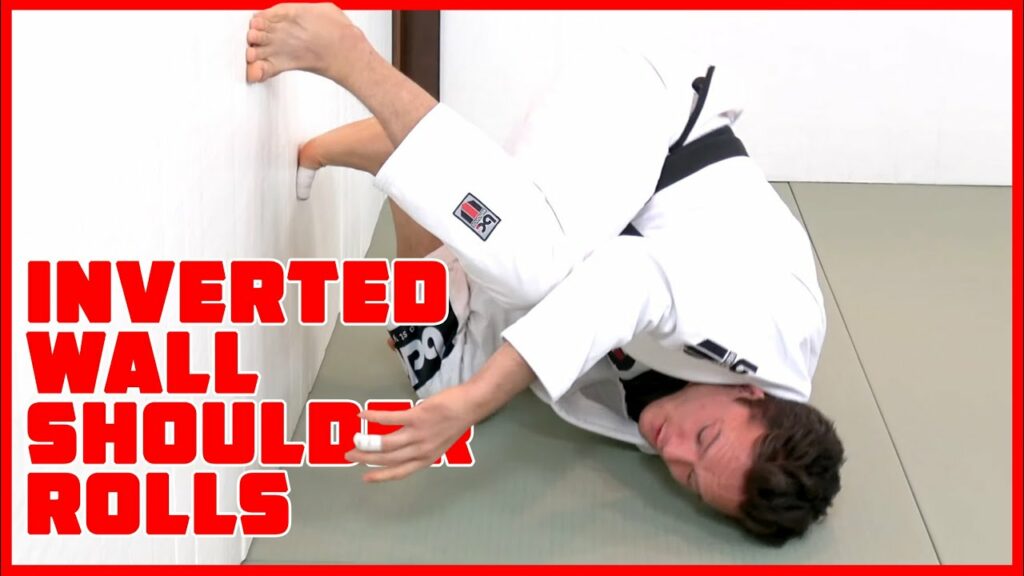 Inverted Wall Shoulder Roll Drill