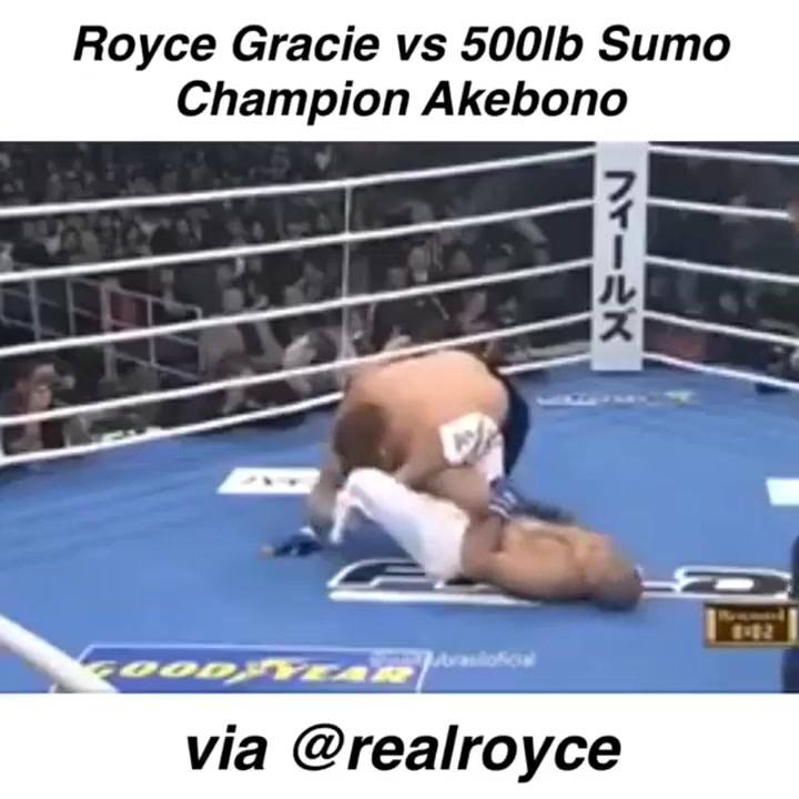 Is this one of the most epic fights of all time? credit @realroyce