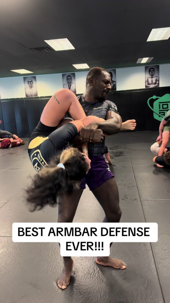 Is this the best armbar defense ever? Let me know if this would stop you!