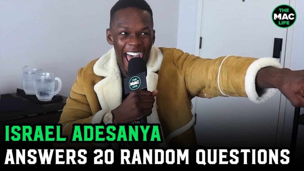 Israel Adesanya reveals the one question he’d ask Dana White