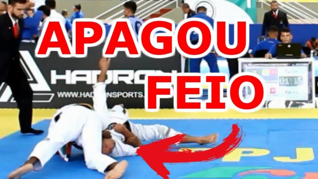 JIU JITSU APAGOU COM RELOGINHO ENCAIXADO FEUBJJ