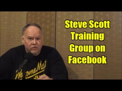 JOIN STEVE SCOTT TRAINING GROUP ON FACEBOOK