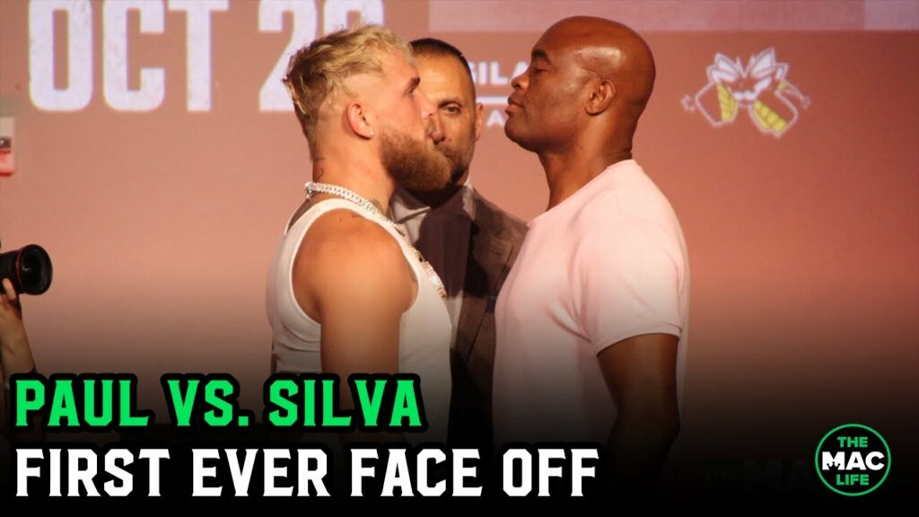 Jake Paul vs. Anderson Silva First Ever Face Off