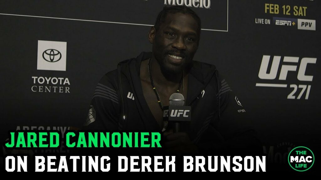 Jared Cannonier: 'I turned Blonde Brunson into Bloody Brunson'