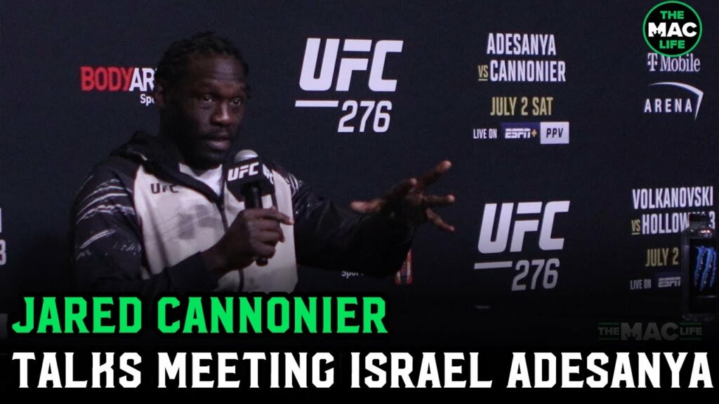 Jared Cannonier: 'Israel Adesanya told me we would fight when we first met'