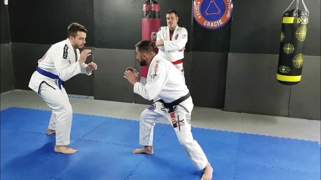 Jiu Jitsu Queda Single Leg Com finalizações