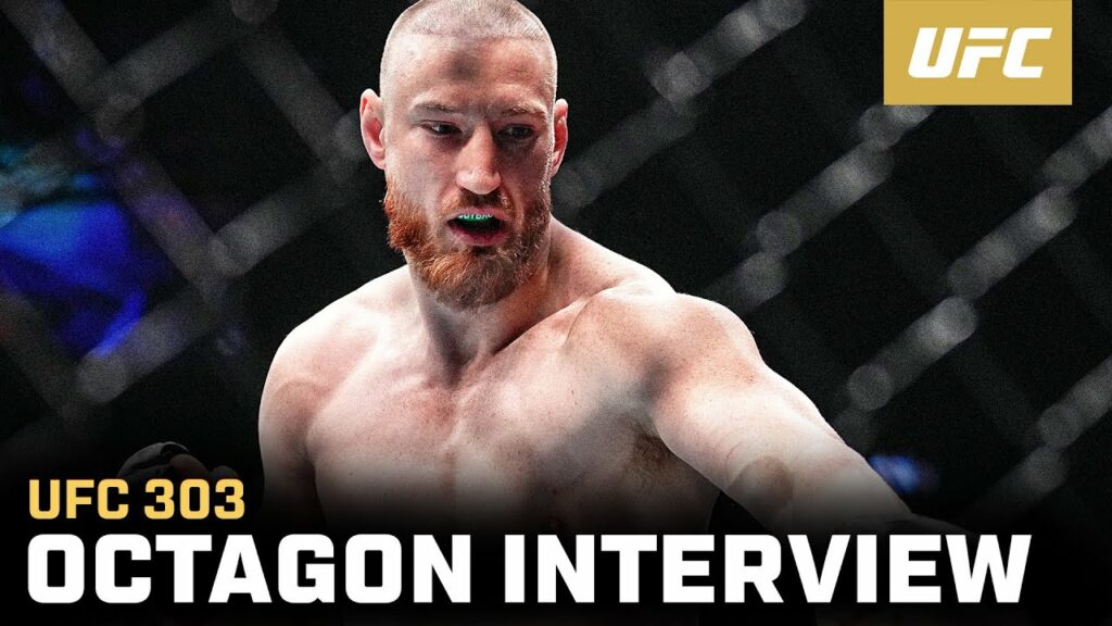 Joe Pyfer Octagon Interview | UFC 303