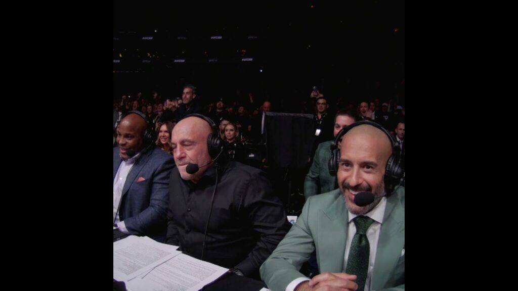 Joe Rogan was LOVING the Chandler Slams 😂 #ufc