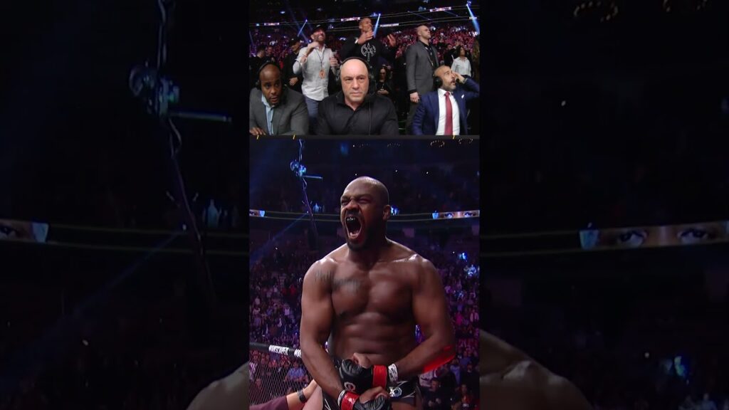 Jones left the commentators SPEECHLESS 🤯 #UFC309