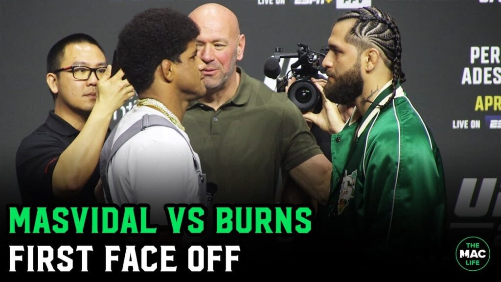 Jorge Masvidal vs. Gilbert Burns: The First Face Off