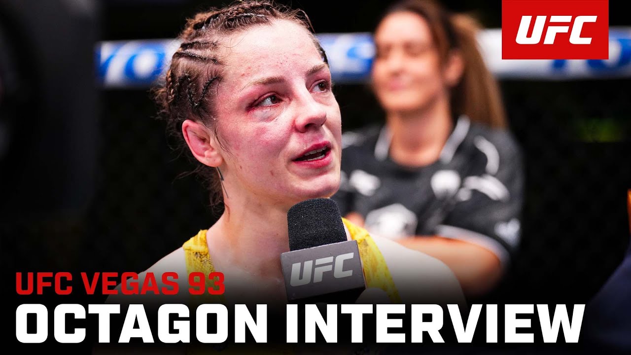 Josefine Knuttson Octagon Interview | UFC Vegas 93 | jitseasy