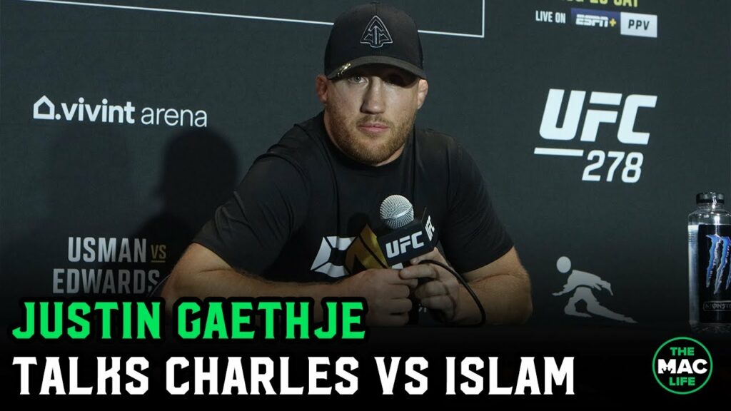 Justin Gaethje: "I'm 100% confident Islam Makhachev will NOT dominate Charles Oliveira"