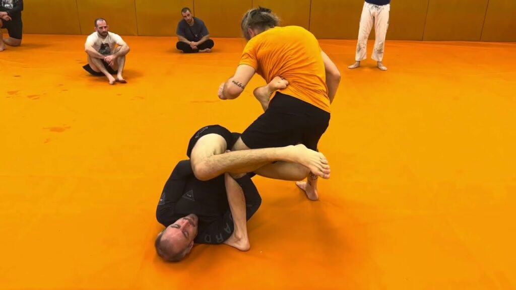 K Guard to Backside 50/50 Heel Hook