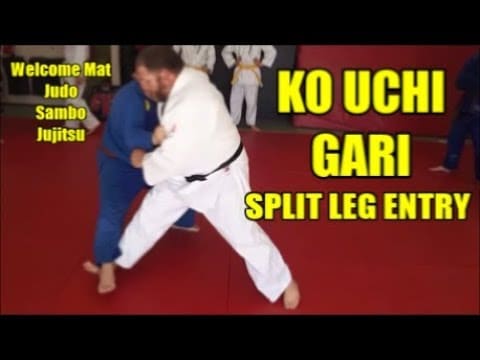 KO UCHI GARI Split Leg Entry