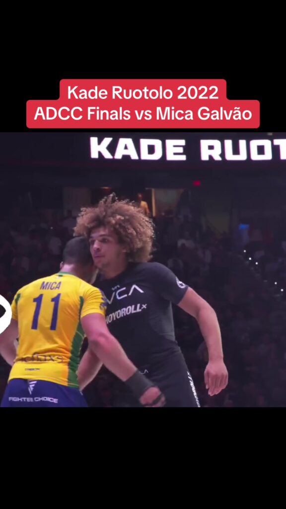 Kade Ruotolo 2022 ADCC Finals vs Mica Galvão